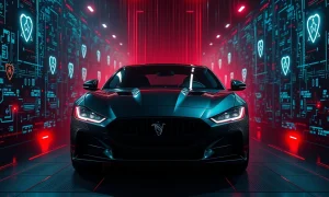 Jaguar cyberattack security failure showing digital vulnerability in luxury automotive systems