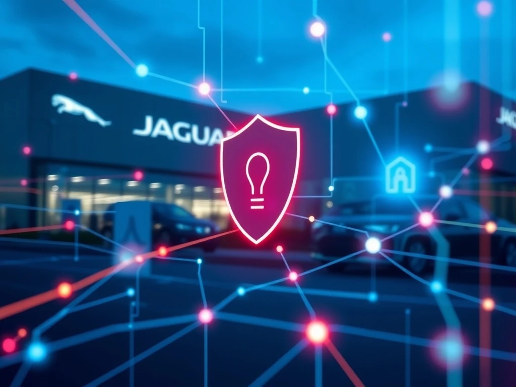 Jaguar Land Rover cyberattack disrupting automotive manufacturing and supply chain operations