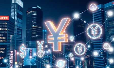 Japanese yen stablecoin transformation revolutionizing digital finance in Tokyo's financial district