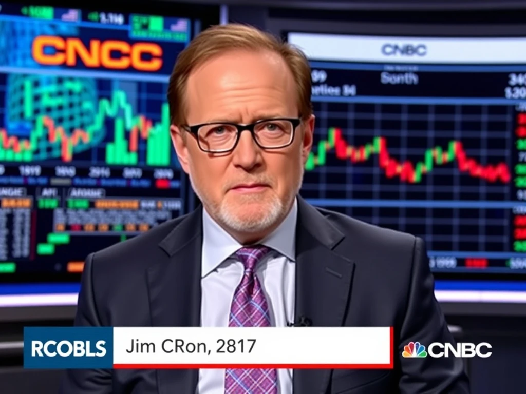 Jim Cramer analyzing AI stock performance on financial news program
