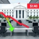 Chart showing declining job openings data with Federal Reserve policy implications