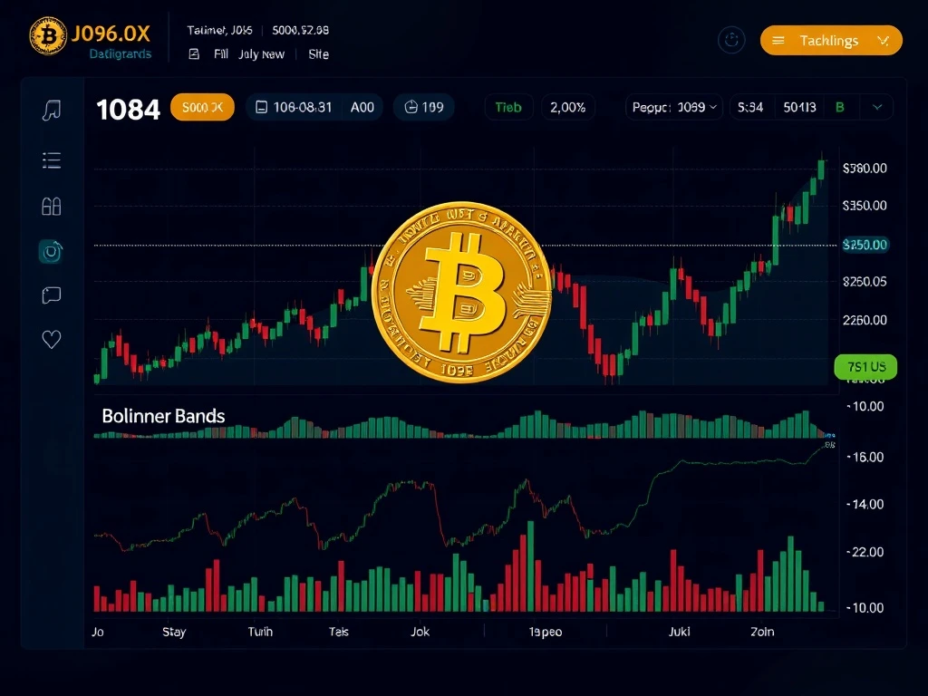 JOE/Bitcoin market analysis showing consolidation patterns and trading indicators