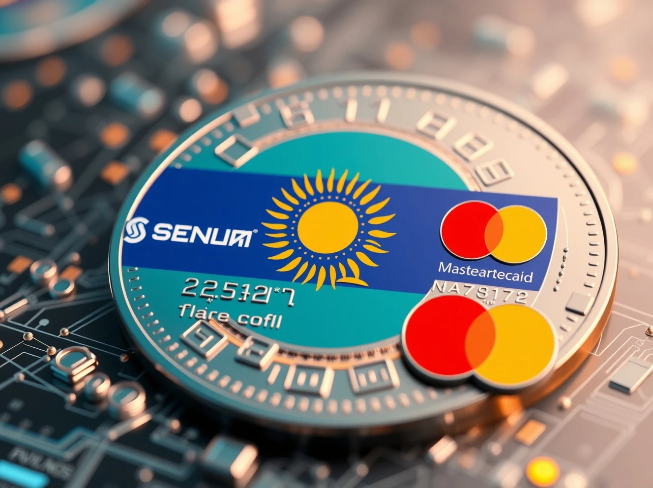 Kazakhstan stablecoin integration with Solana blockchain and traditional banking system
