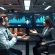 Voice AI technology conducting customer research interviews for market insights