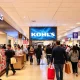 Kohl's retail strategy implementation showing customers returning to stores with shopping bags