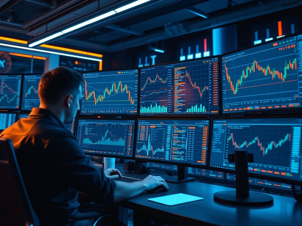 Kraken's revolutionary crypto prop trading platform interface with real-time market data