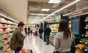 Kroger supermarket adapting to economic shift with digital innovation and customer-focused strategies