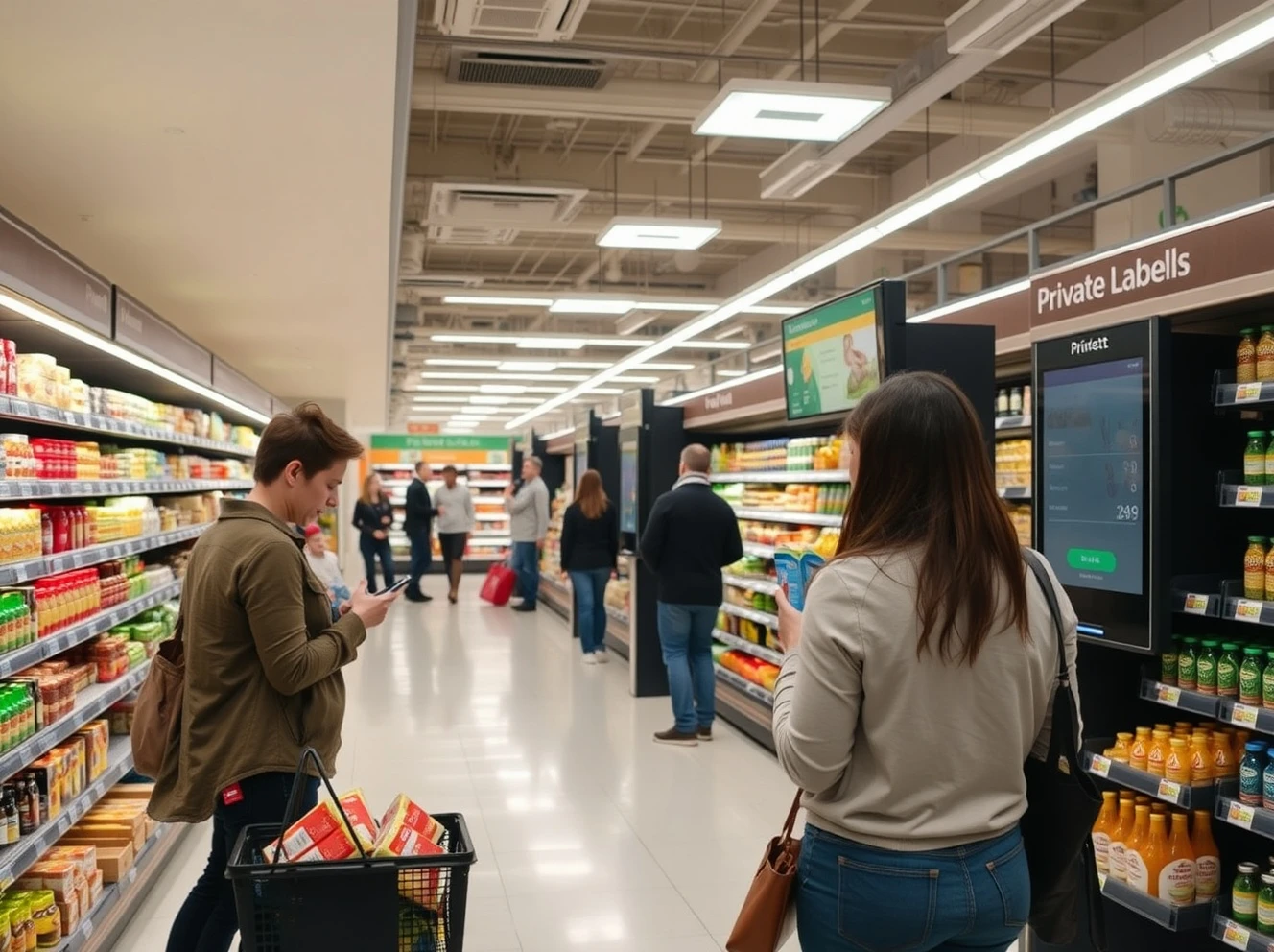 Kroger supermarket adapting to economic shift with digital innovation and customer-focused strategies