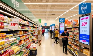 Kroger lowers prices with new savings strategies and digital coupon improvements