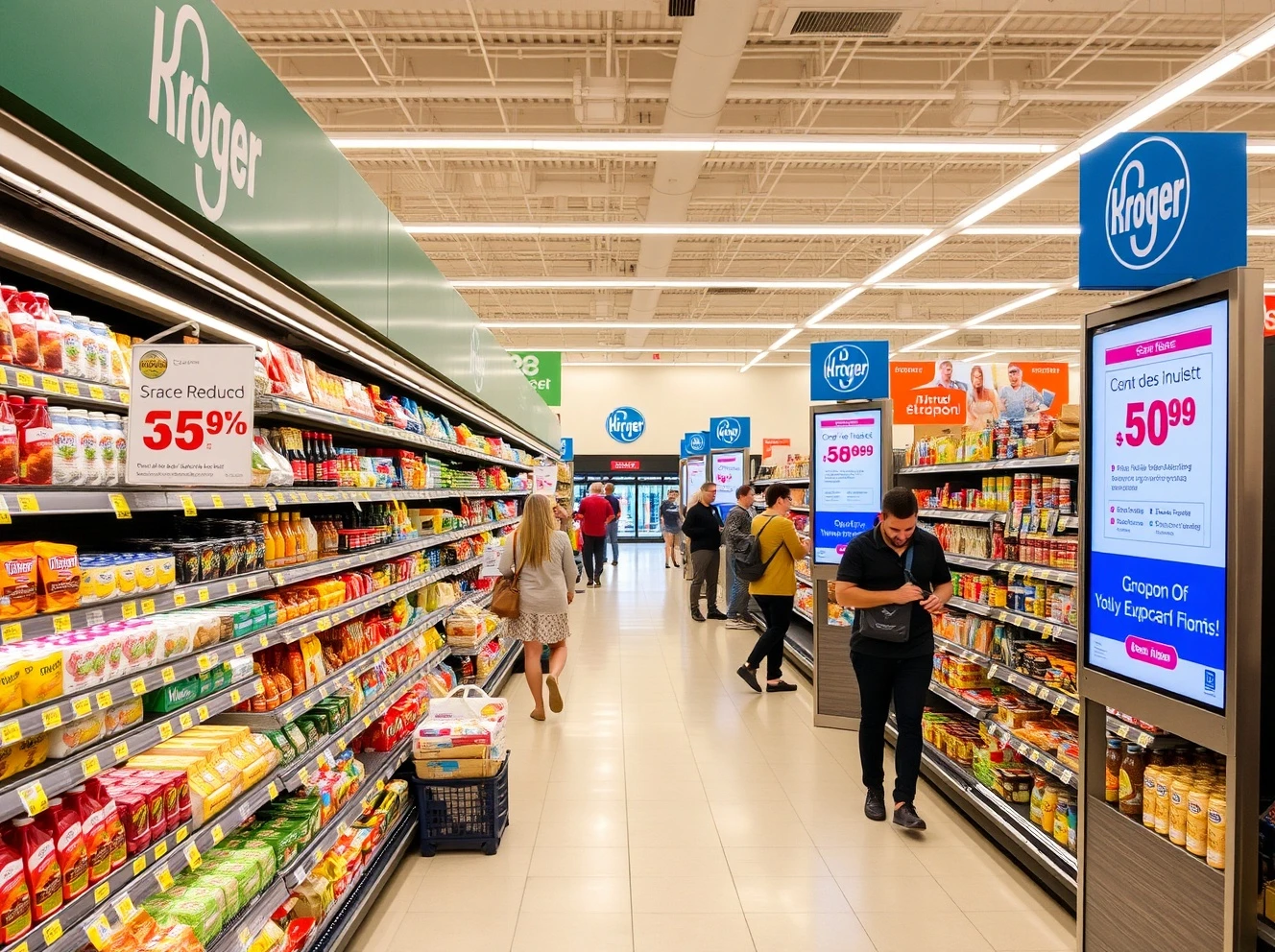 Kroger lowers prices with new savings strategies and digital coupon improvements
