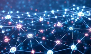Lava Network's stablecoin infrastructure connecting decentralized blockchain nodes for secure financial transactions