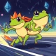 Layer Brett cryptocurrency outperforming PEPE in 2025 meme coin market with Ethereum blockchain technology