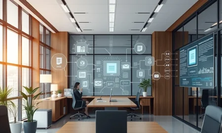 AI-powered back-office automation platform streamlining enterprise operations and reducing manual workload