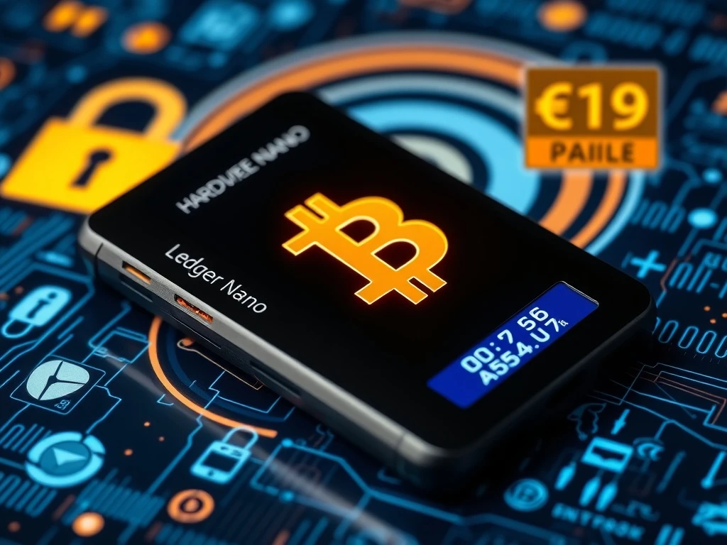 Ledger hardware wallet providing Bitcoin security with special €49 price offer