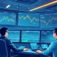 Institutional leveraged crypto positioning analysis showing risk management dashboards and futures market data