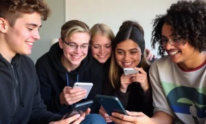 LGBTQ+ youth mental health support through safe online community connections