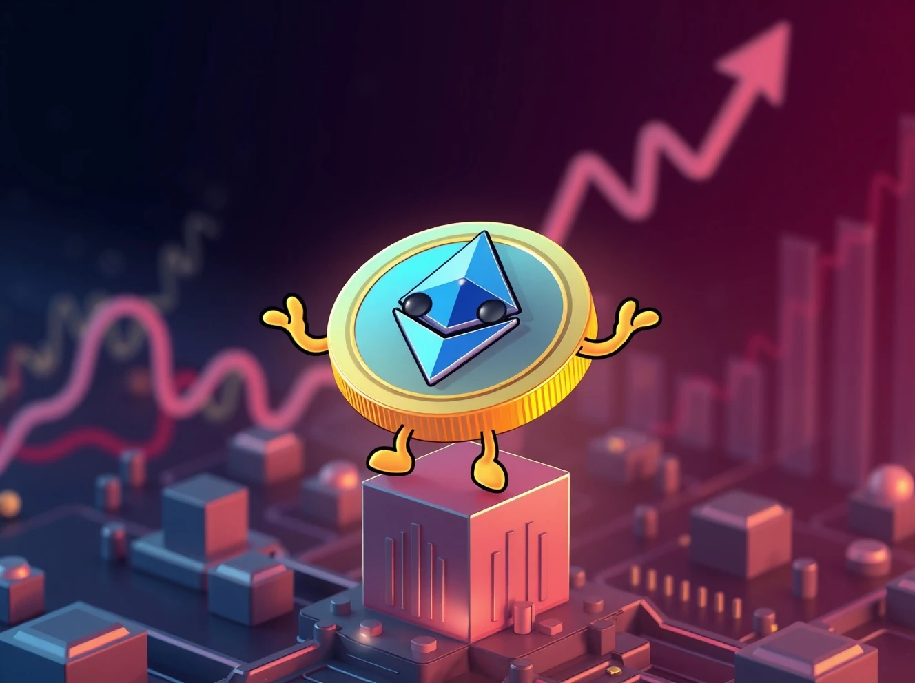 LILPEPE meme coin with Ethereum infrastructure showing massive growth potential against DOGE and SHIB