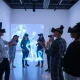 Artists collaborating with emerging technology at Lincoln Center's innovative Collider Fellowship program