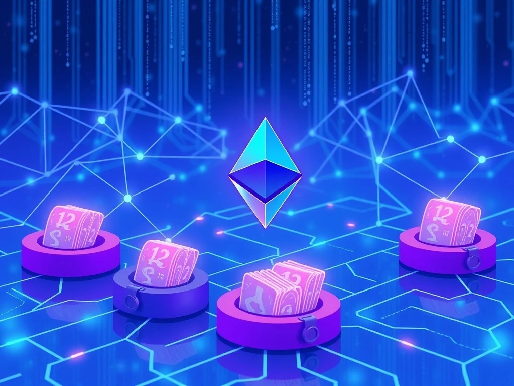 Ethereum LINEA airdrop distribution to thousands of digital wallets showing blockchain technology innovation