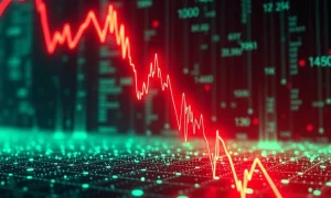 LISTA cryptocurrency price chart showing dramatic 248% surge amid extreme market volatility