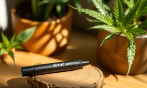 Lost THC vape device for mental wellness and relaxation benefits