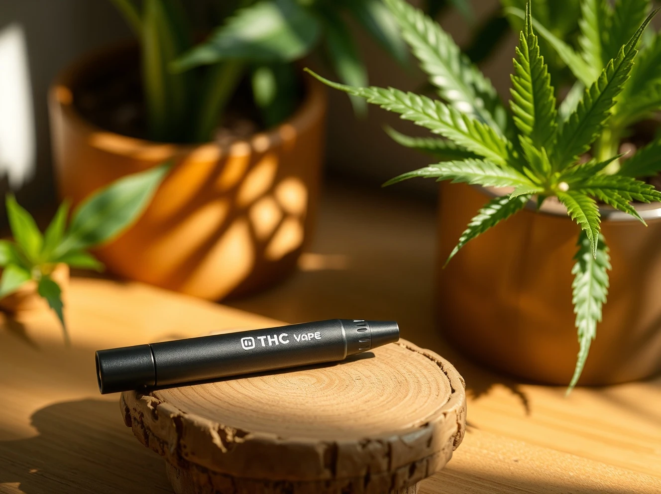 Lost THC vape device for mental wellness and relaxation benefits