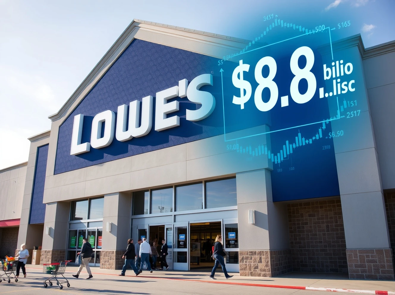 Lowe's acquisition success showing retail leadership and financial growth in home improvement market