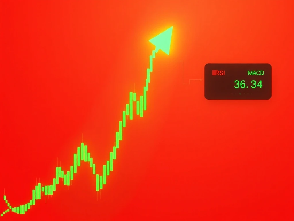 LPT cryptocurrency price chart showing dramatic 31% surge with technical indicators analysis