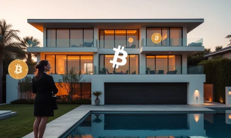 Lucy Guo billionaire's luxurious Los Angeles mansion representing crypto success