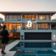 Lucy Guo billionaire's luxurious Los Angeles mansion representing crypto success