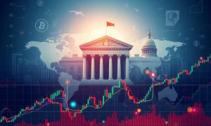Analyzing macroeconomic volatility impact on cryptocurrency markets with charts and global indicators