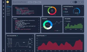 Macroscope AI tool dashboard showing code analysis and bug detection features