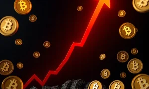 MASK cryptocurrency price crash chart showing extreme volatility and market downturn