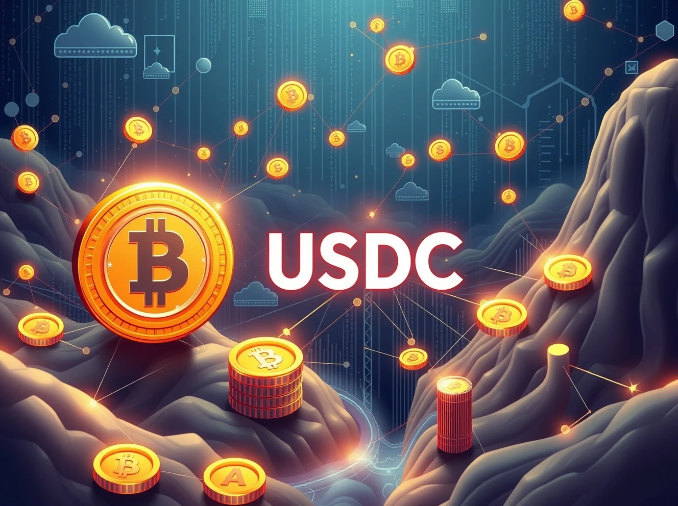 Massive USDC minted event impacting cryptocurrency market liquidity and DeFi growth