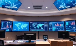 Master data management system optimizing global supply chain operations with real-time analytics