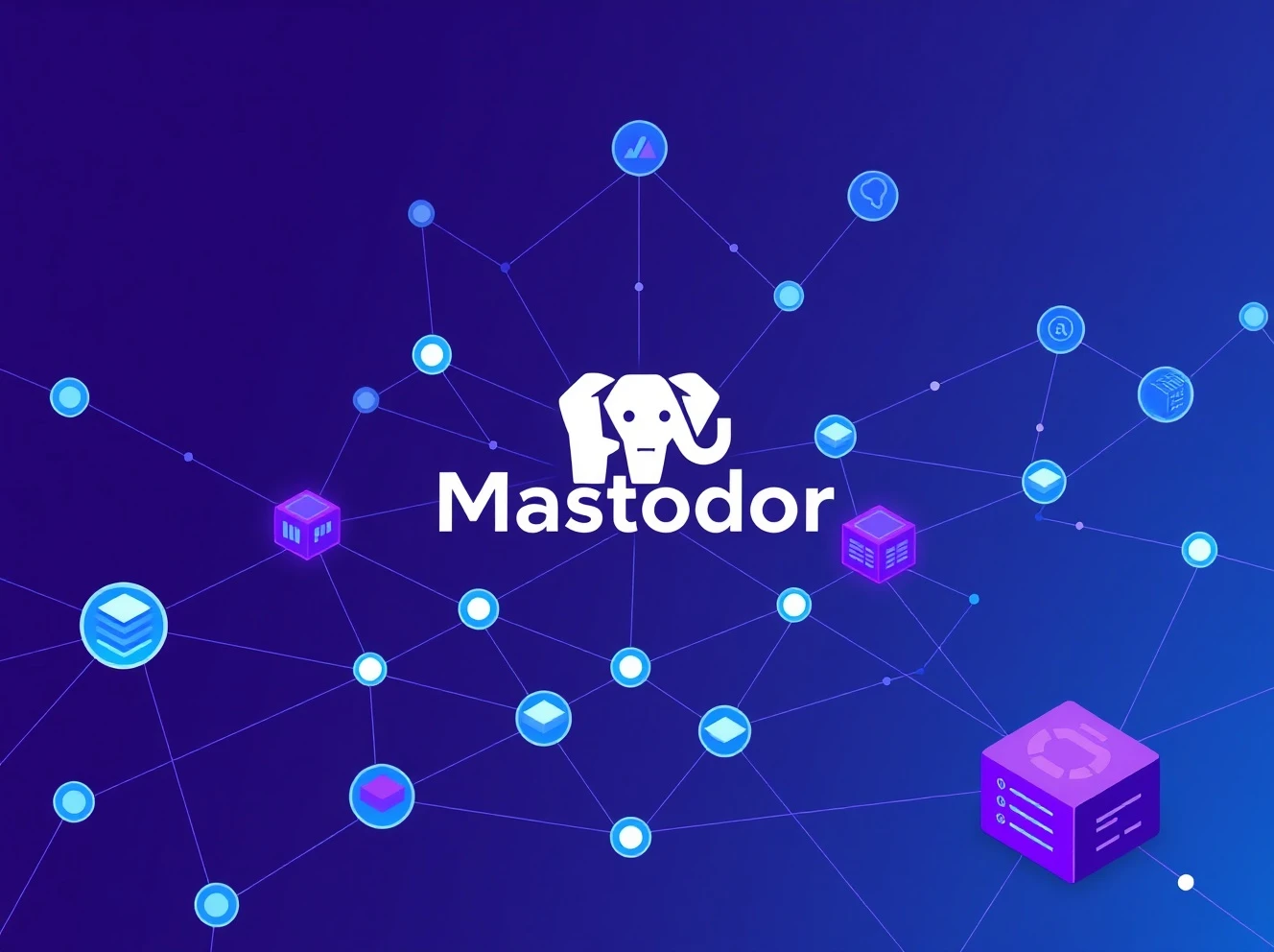 Mastodon's fediverse hosting services connecting decentralized social networks