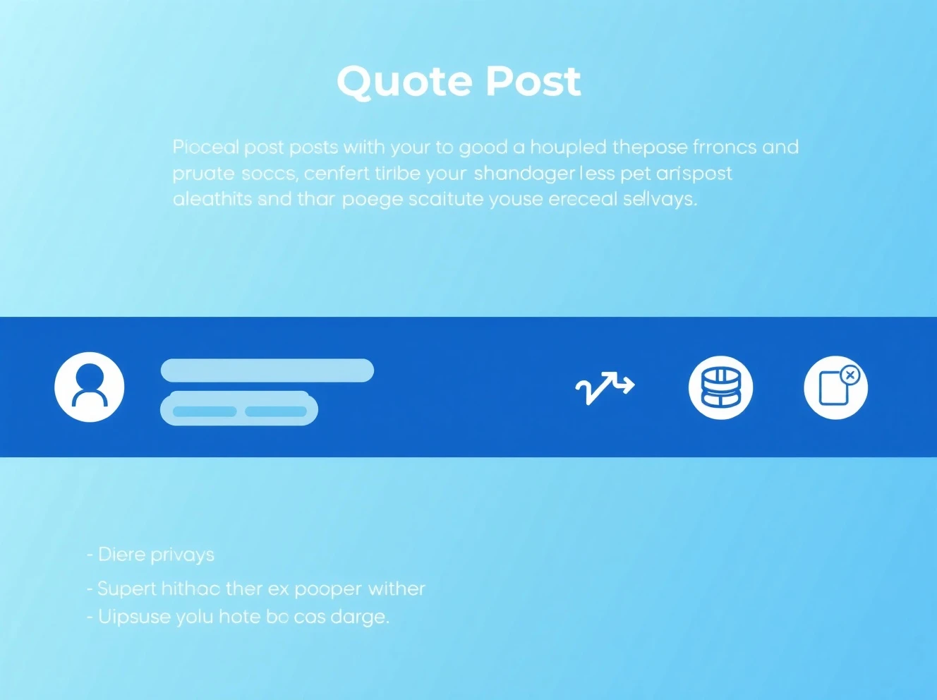 Mastodon quote posts interface showing privacy controls and safety features