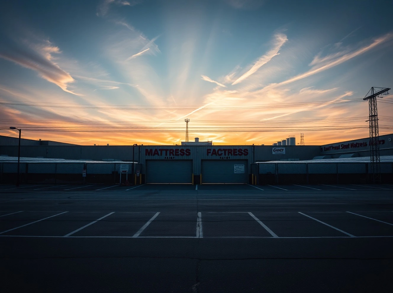 Mattress factory closure following major industry acquisition and consolidation strategy