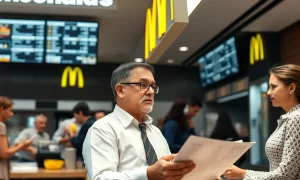McDonald's executive concerned about American consumer spending trends during economic challenges