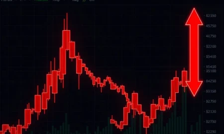 ME token decline chart showing catastrophic market crash with extreme bearish indicators