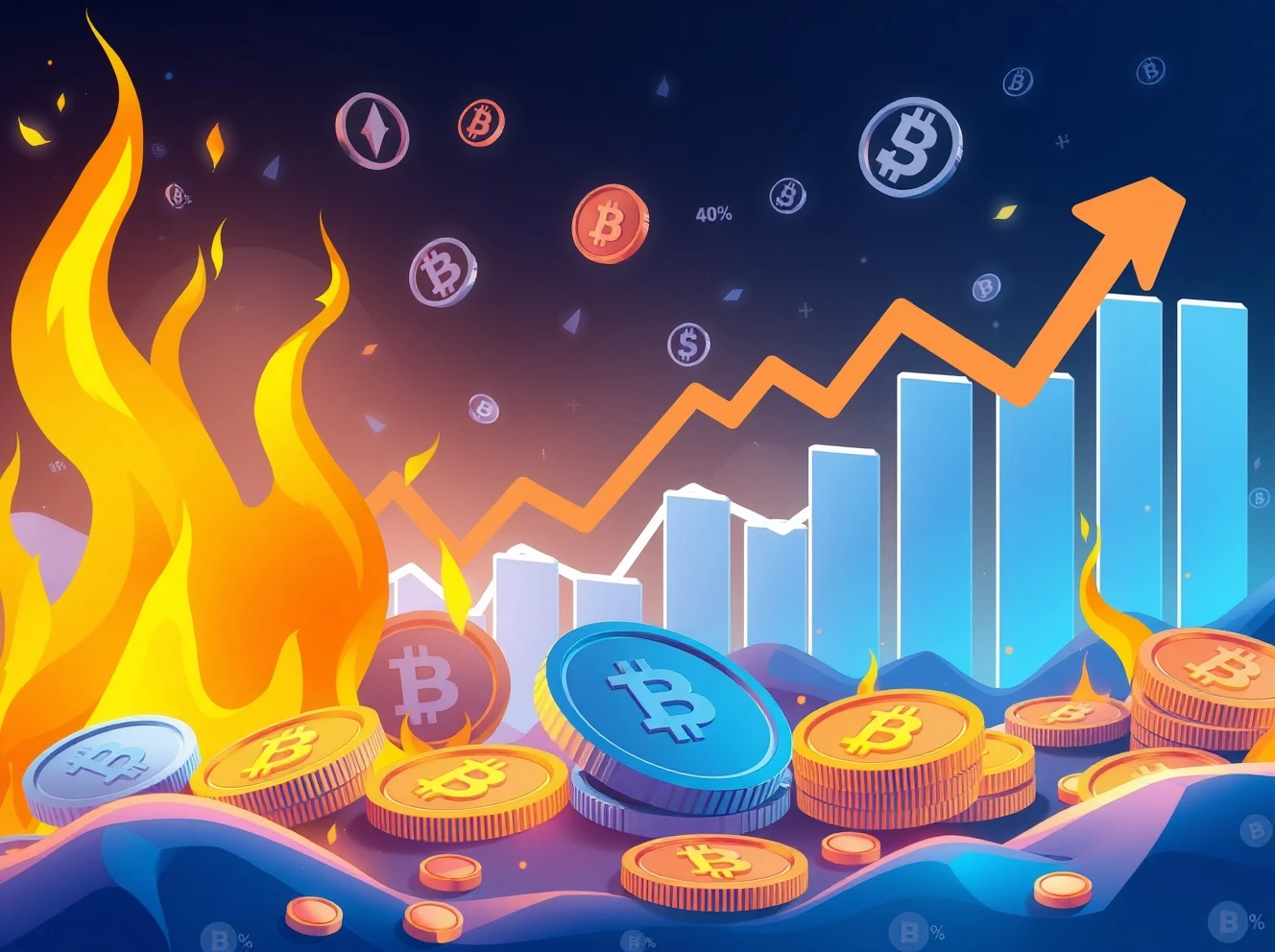 Meme coin presale investment opportunity showing token burning mechanism and massive ROI potential