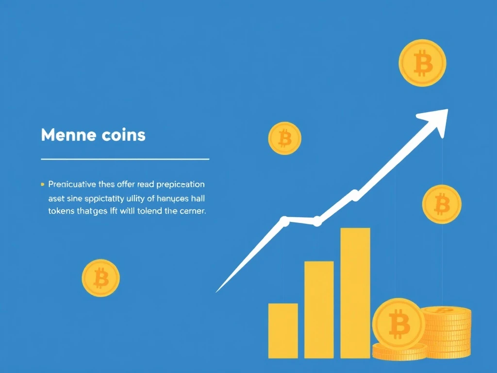 Meme coin utility transformation showing blockchain tokens evolving from speculation to practical applications