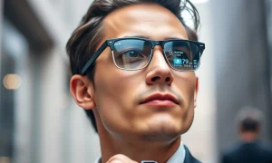 Meta's revolutionary smart glasses with built-in display and neural wristband controller for seamless tech integration