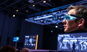 Meta smart glasses demonstration failure at technology conference with technical issues visible
