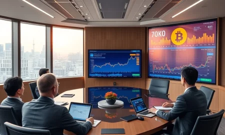 Metaplanet's strategic Bitcoin accumulation strategy dashboard showing 20,000 BTC holdings and financial metrics