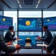 Corporate Bitcoin exposure strategy analysis with financial charts and risk assessment metrics