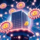 Corporate Bitcoin treasury strategy analysis showing financial charts and Japanese market data