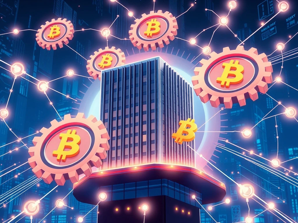 Corporate Bitcoin treasury strategy analysis showing financial charts and Japanese market data