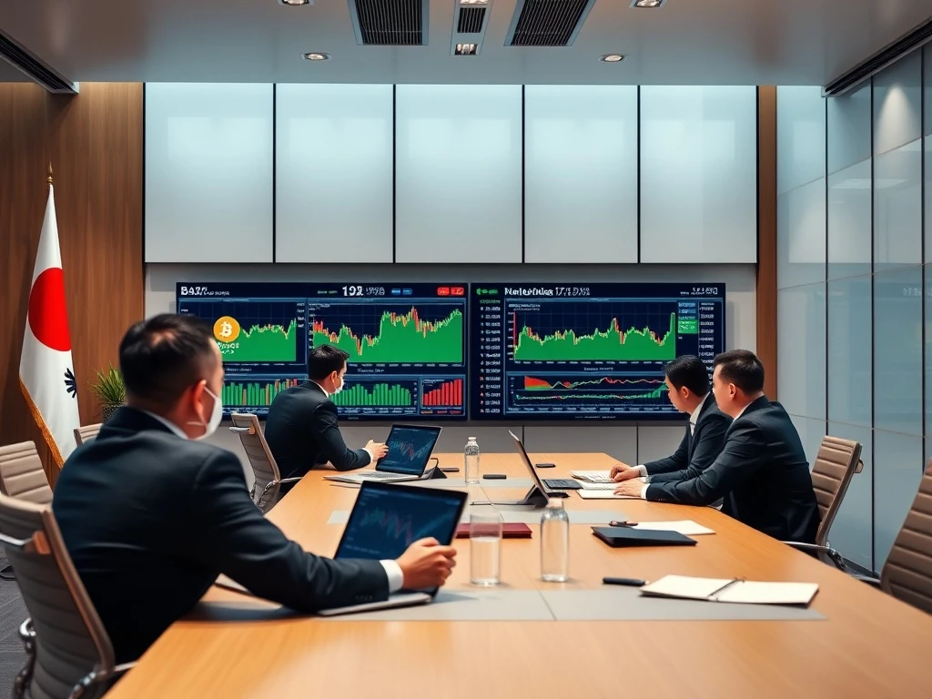 Corporate Bitcoin treasury strategy comparison between Metaplanet and MicroStrategy showing financial data and growth charts