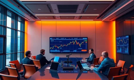 Corporate Bitcoin exposure strategy showing financial charts and investment analysis